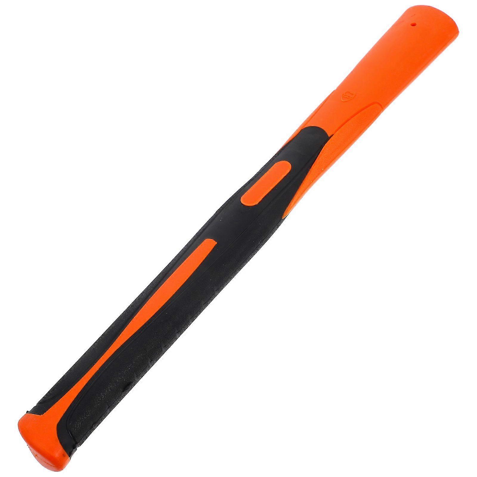 Rubber Handle Replacement For Hammers And Mallets Shockproof Hand Tool Handle Ideal For Home Improvement And Gardening Tasks Black and Orange