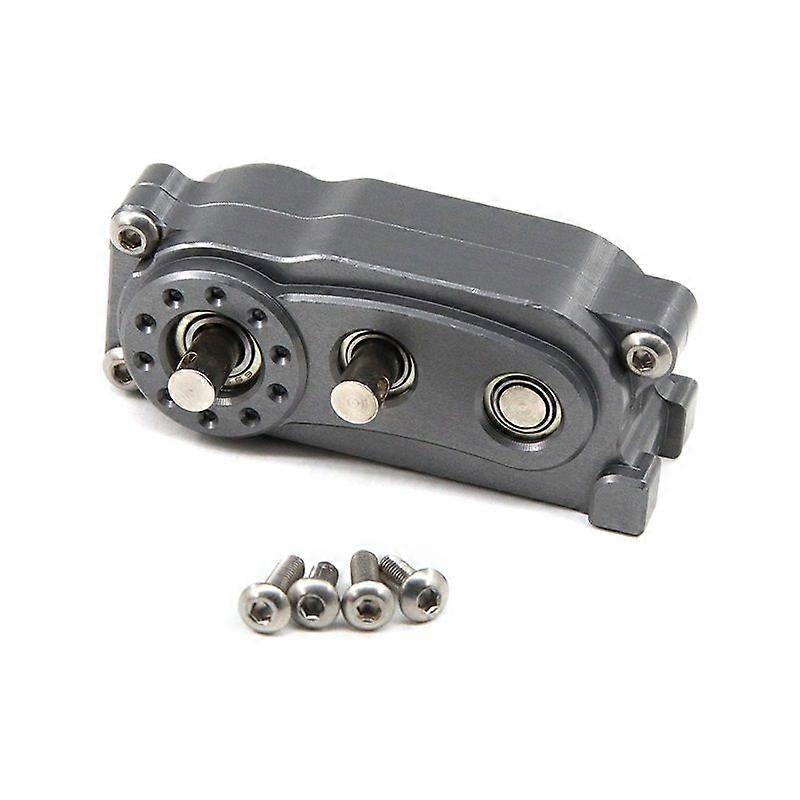 Prefixal fer Case for 1/10 RC Crawler Car Axial SCX10 & SCX10 II 90046 Upgrade Parts,Titanium