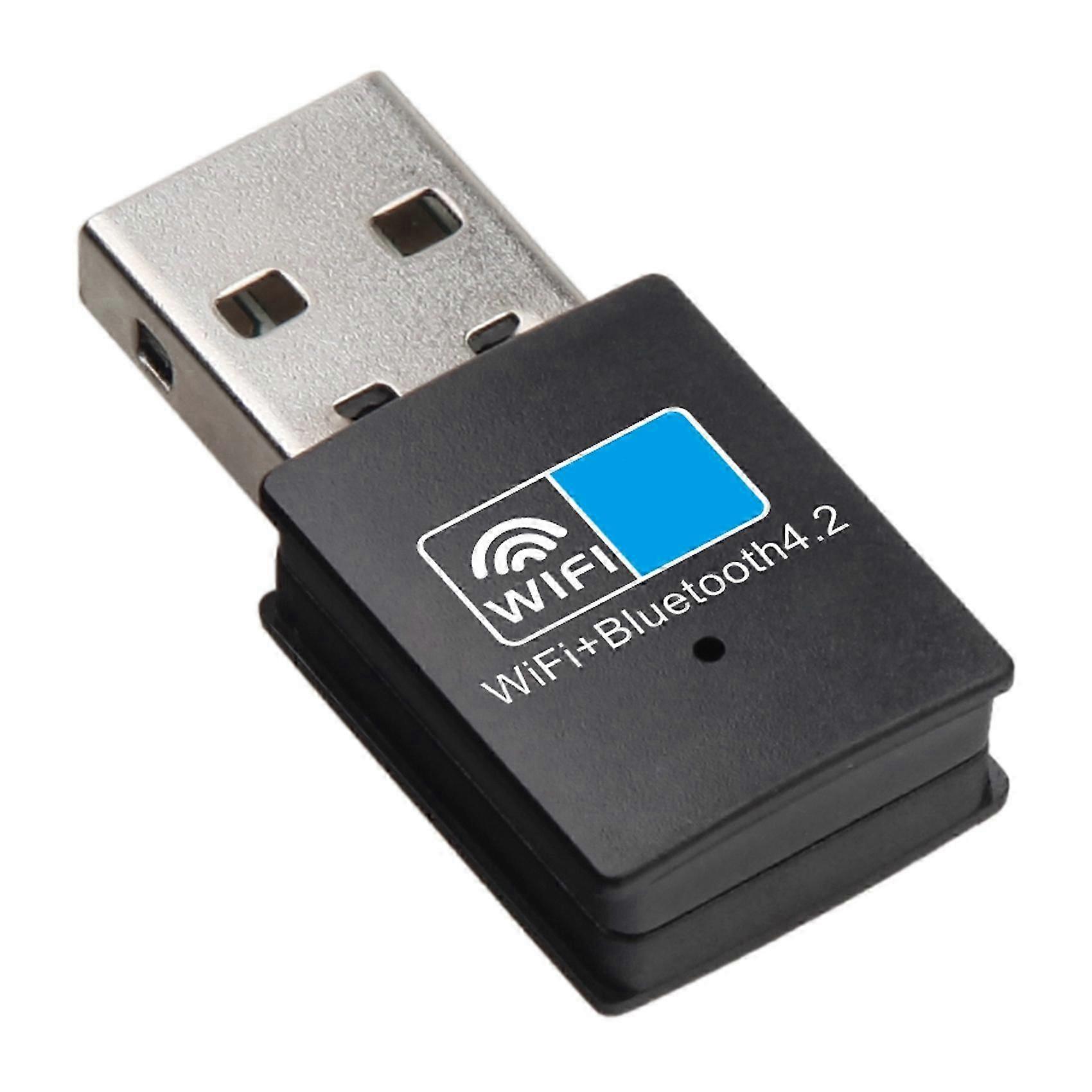 USB WiFi Bluetooth Adapter, Bluetooth 4.2 150Mbps Wifi Dongle Network Card, Wifi Bluetooth Receiver Transmitter js