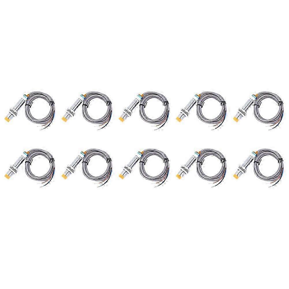 10PCS JYIO LJ12A3-4 Z / AX Sensor Inductive Proximity Switch 6-36VDC 300mA for DC 3 Wire NPN