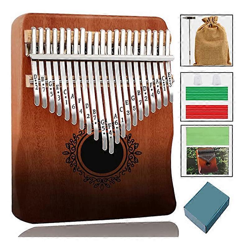 Piano à pouce Kalimba 21 touches, Piano à pouce portable Kalimba