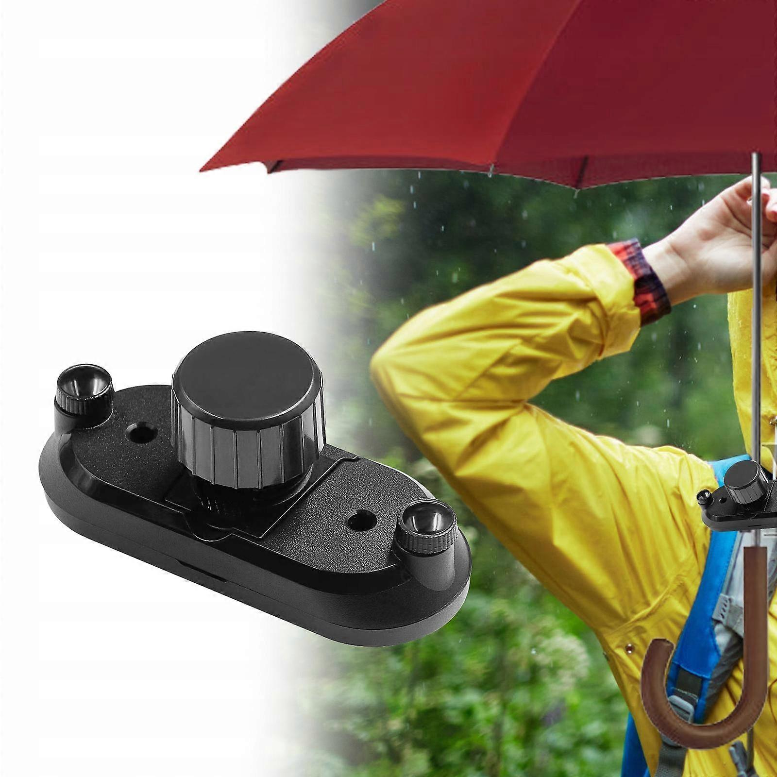 Umbrella With Backpack Clip Attached Bracket Prz