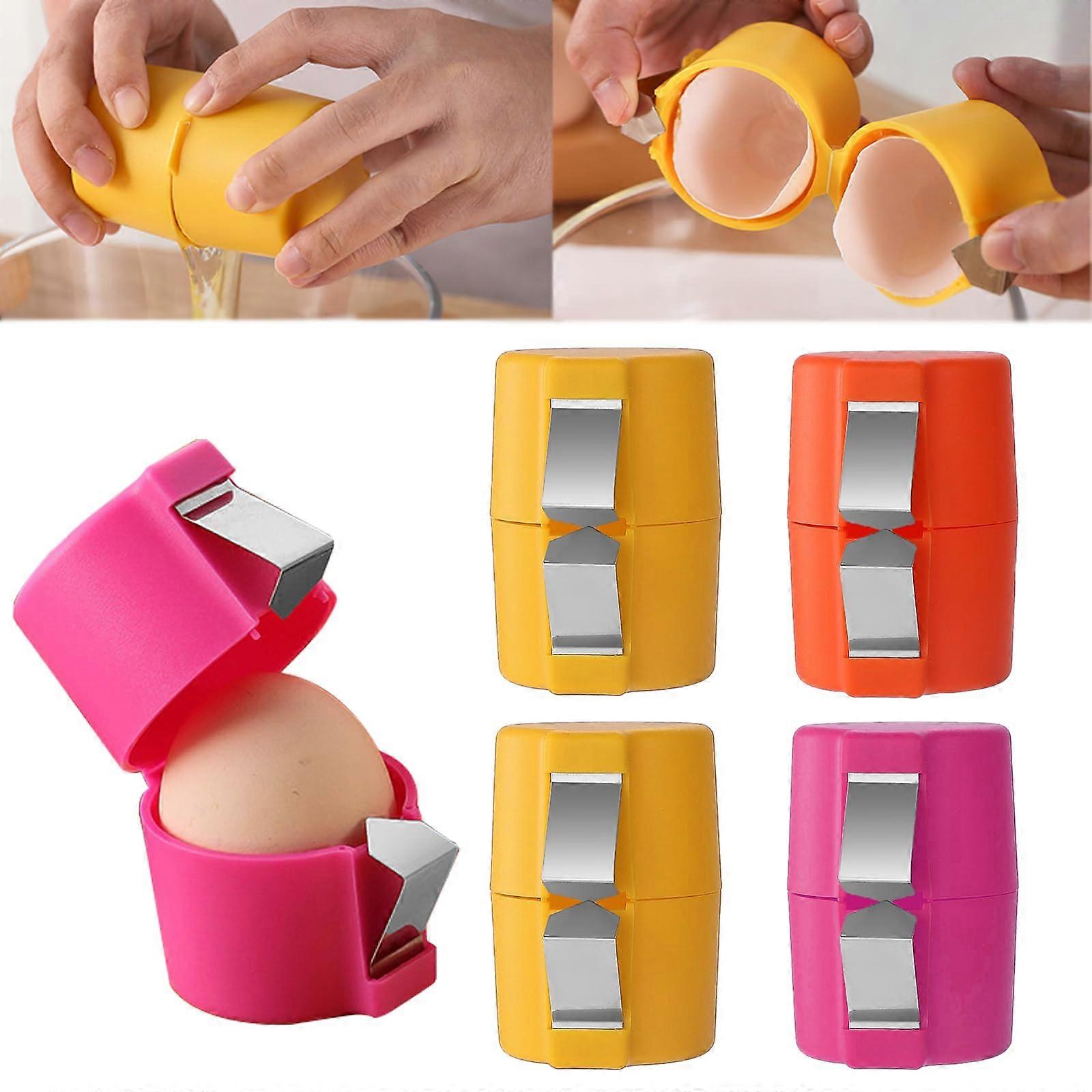 Egg Peeler Tool For Hard Boiled Eggs, Egg Shell Opener, Egg Cracker Tool, Egg Shell Remover, Egg Separator For Raw Eggs