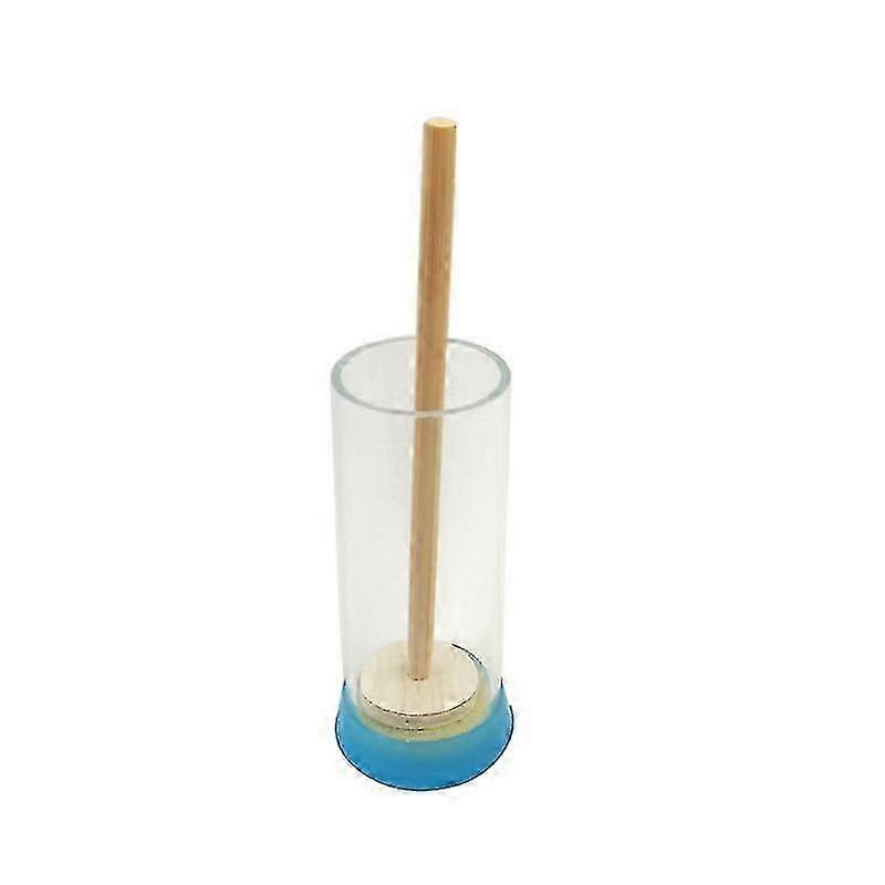 Bee Queen Catcher Bottle - Soft Plunger Beekeeping Container, Light Blue (1pc)