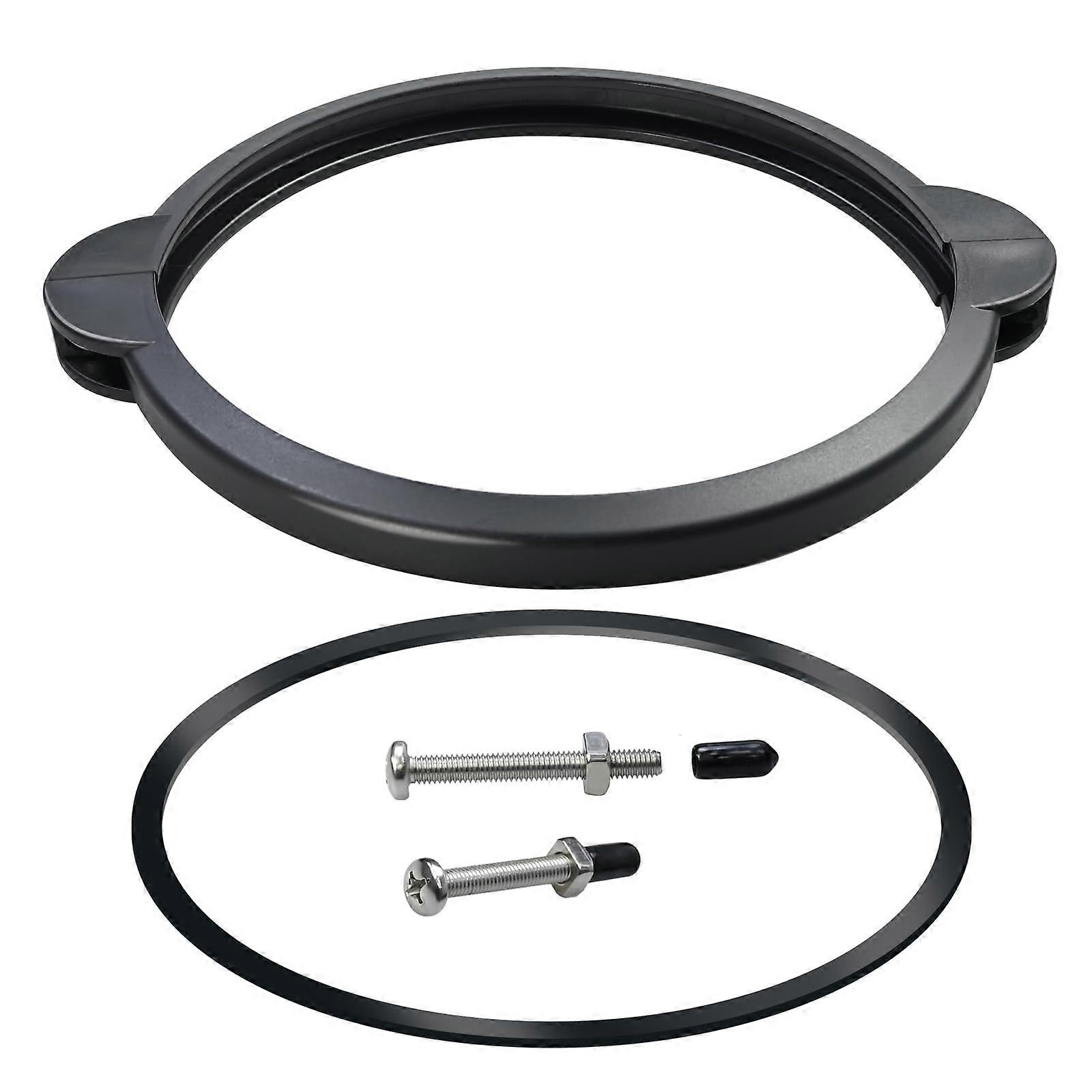 SF90110-1 Clamp Collar Ring for Intex 10-Inch Sand Filter Pump with O-Ring, Durable and Compatible Replacement Part