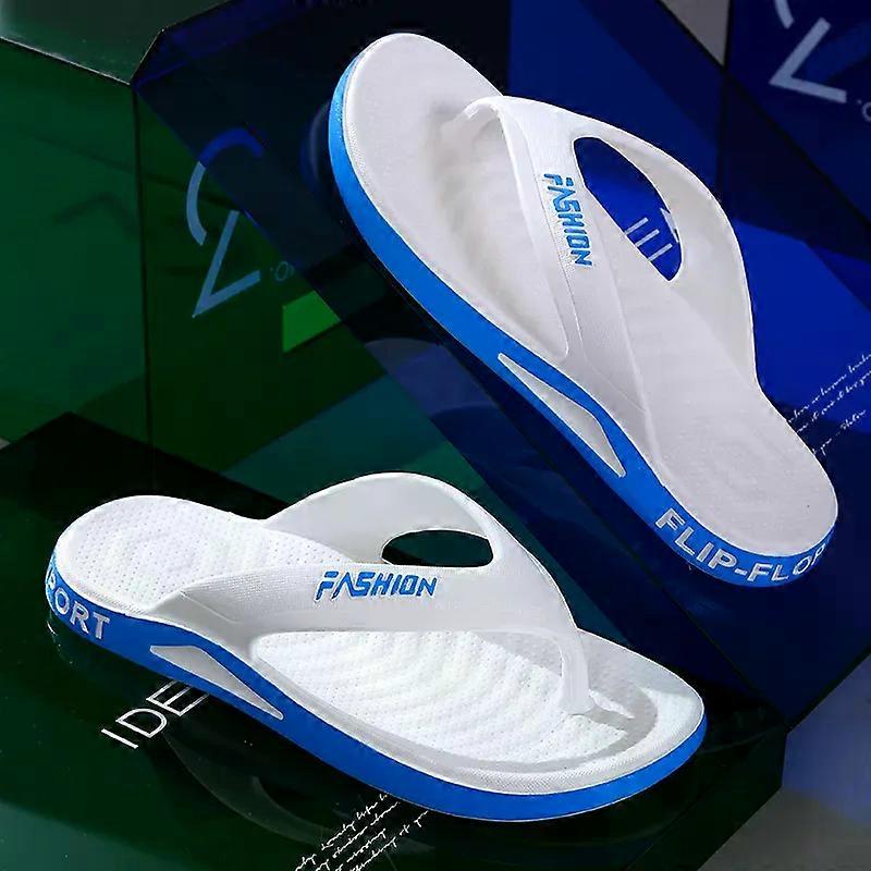 Trendiga flip flops Ultrabekväm mjuk sula glider Unisex Sommar Strand Inomhus Utomhus Tofflor Semester Vardagskläder