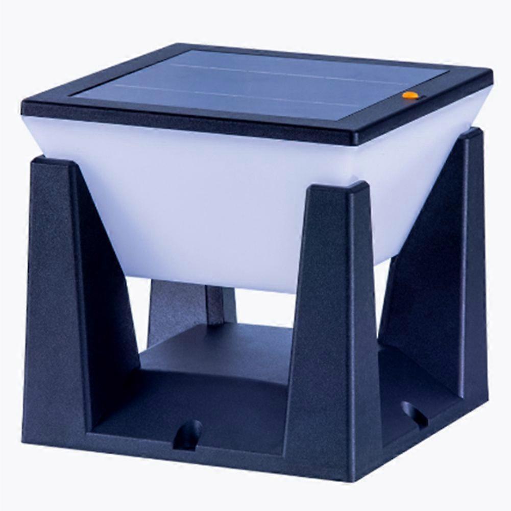 Modern Outdoor Solar Post Light LED Solar Pillar Lights Waterproof