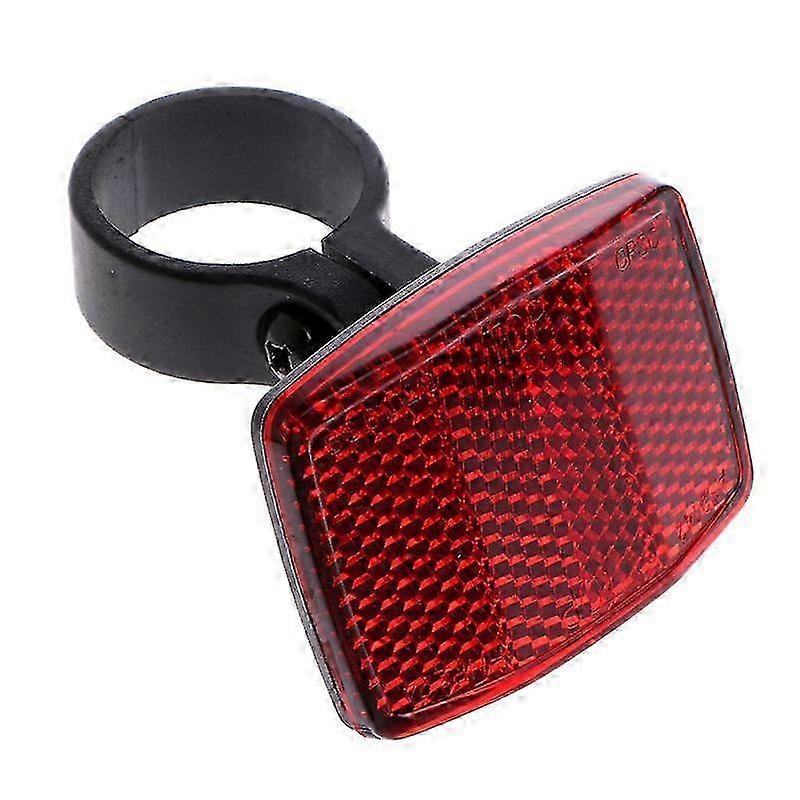 Plastic Safety Reflector for Bicycle Rear with Easy Installation