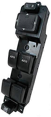 Window Master Switch for 20072010 Mazda CX7, CX7 Push Button, Automatic, Black