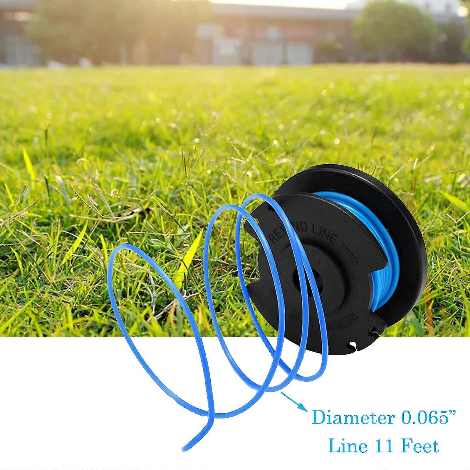 6pcs Replacement Spools Compatible Cordless Mowers
