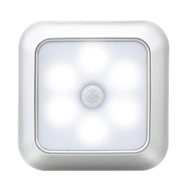 Square Human Infrared Sensor Light Smart Home Wardrobe Aisle Light Control Lamp Creative Night Light