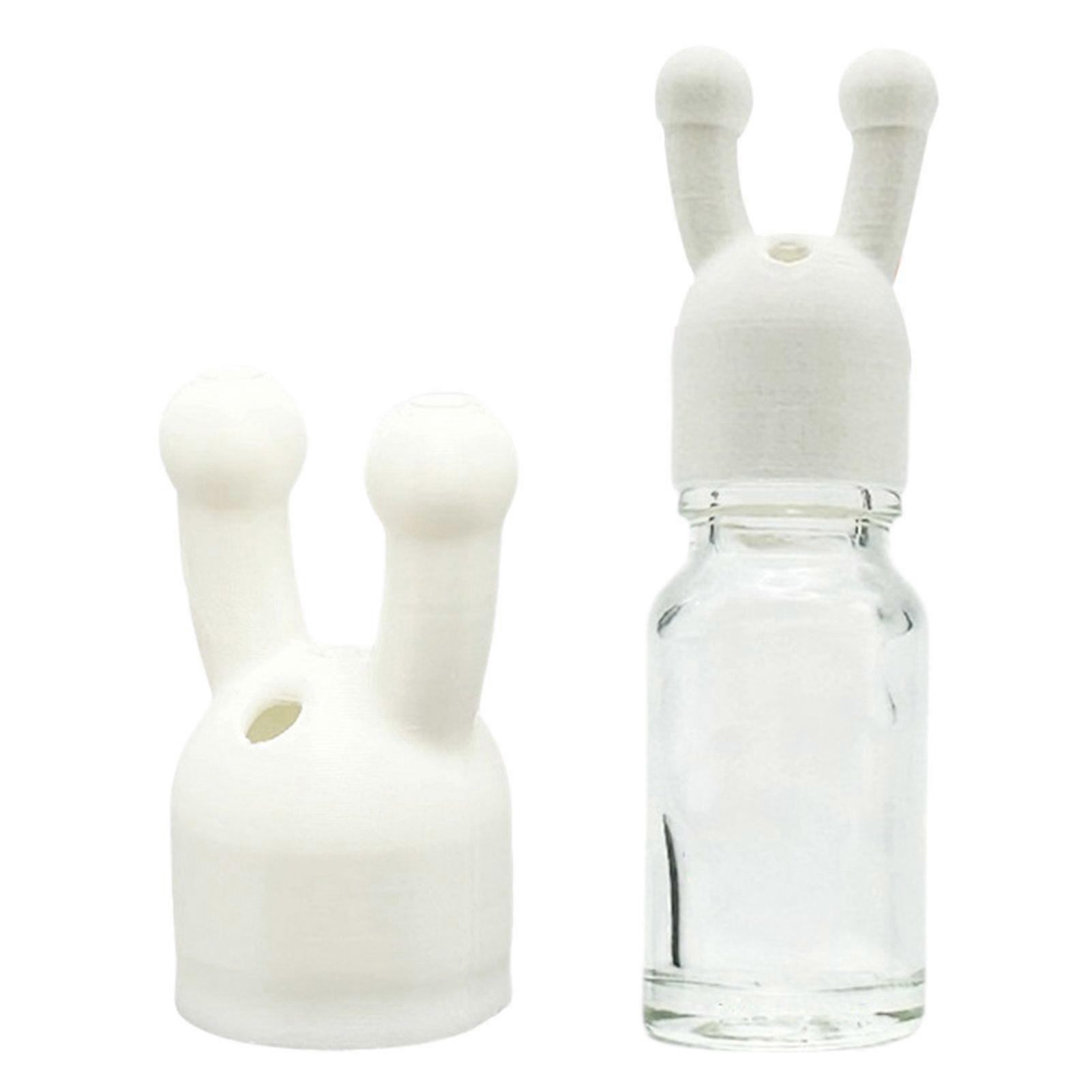 Double Scent Nose Inhaler Set With Refillable Bottles Avoid Sleepiness Aromatherapy Device For Home Travel