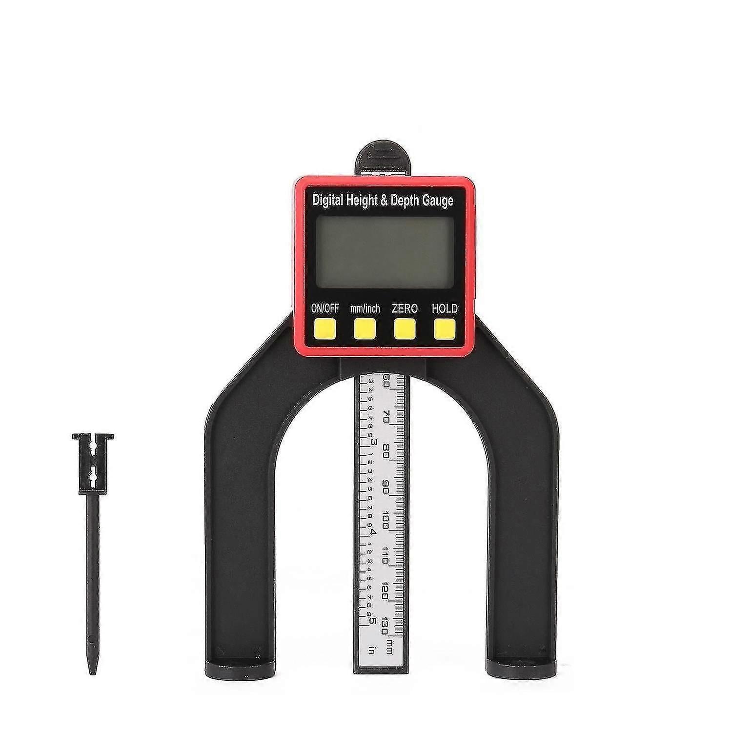 Lcd Digital Display Height Sounder Woodworking Depth Sounder Altimeter