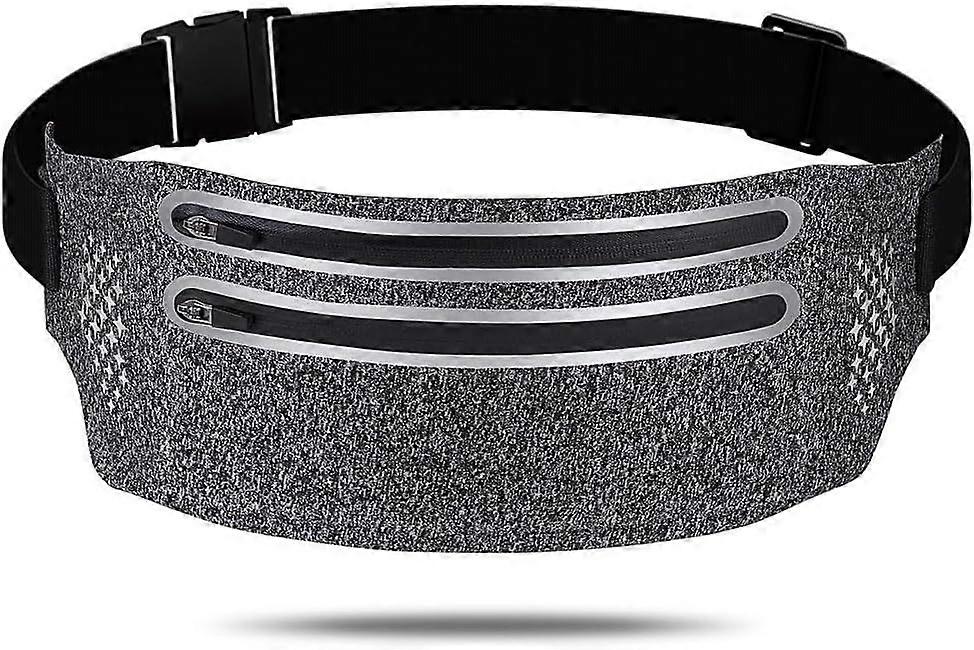 Running Belt for Women,Running Phone Holder with Waterproof Adjustable Elastic Strap, Lightweight Large Capacity Bumbag for Running and Outdoor Activi