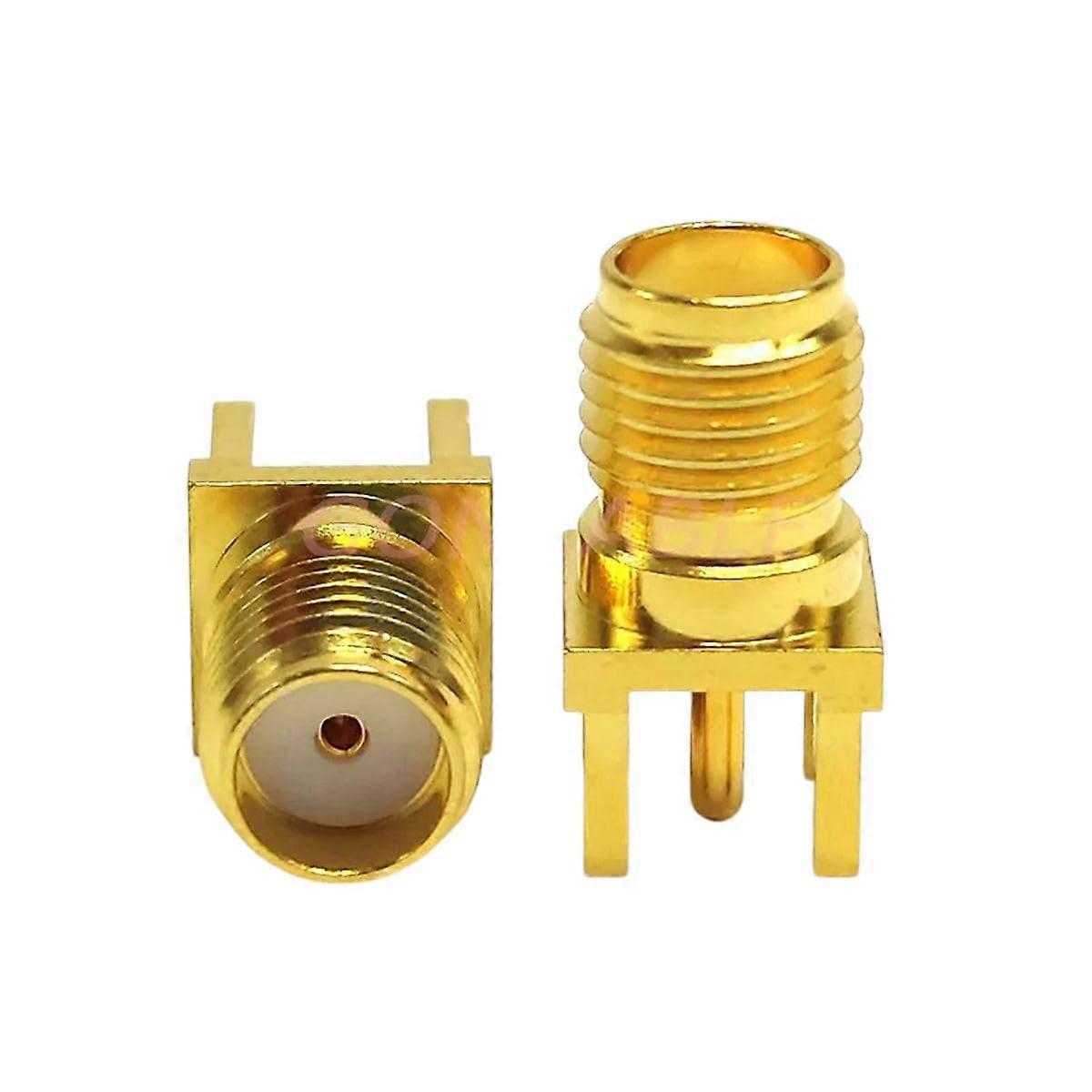 SMA-KHD18G RF Connector PCB Socket Female SMA Female Connector High-Frequency SMA-KE18G Positive Pin New 2025