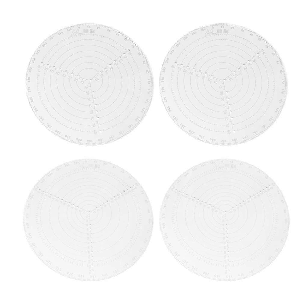 4Pcs 8 Inch & 12 Inch Round Center Turners Lathe Working