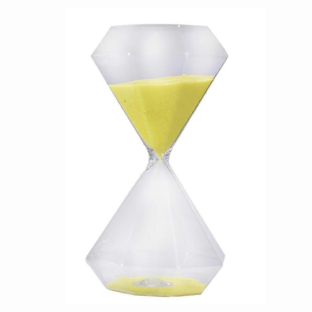 5/15/30min Transparent Diamantformade Timglas Skrivbordsdekoration För Vardagsrum Sovrum Inredning