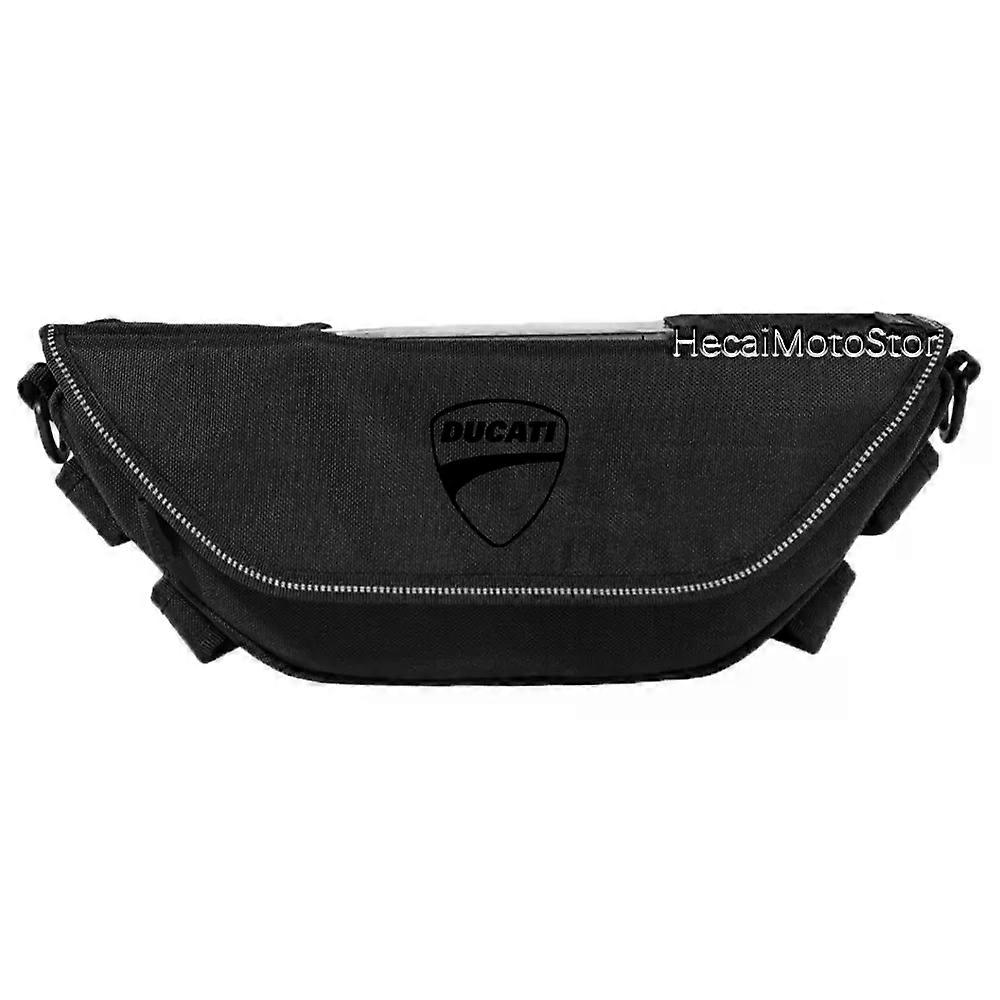 For Ducati streetfighter v2 v4 Motorcycle accessory Waterproof And Dustproof Handlebar Storage Bag  navigation bag-Q