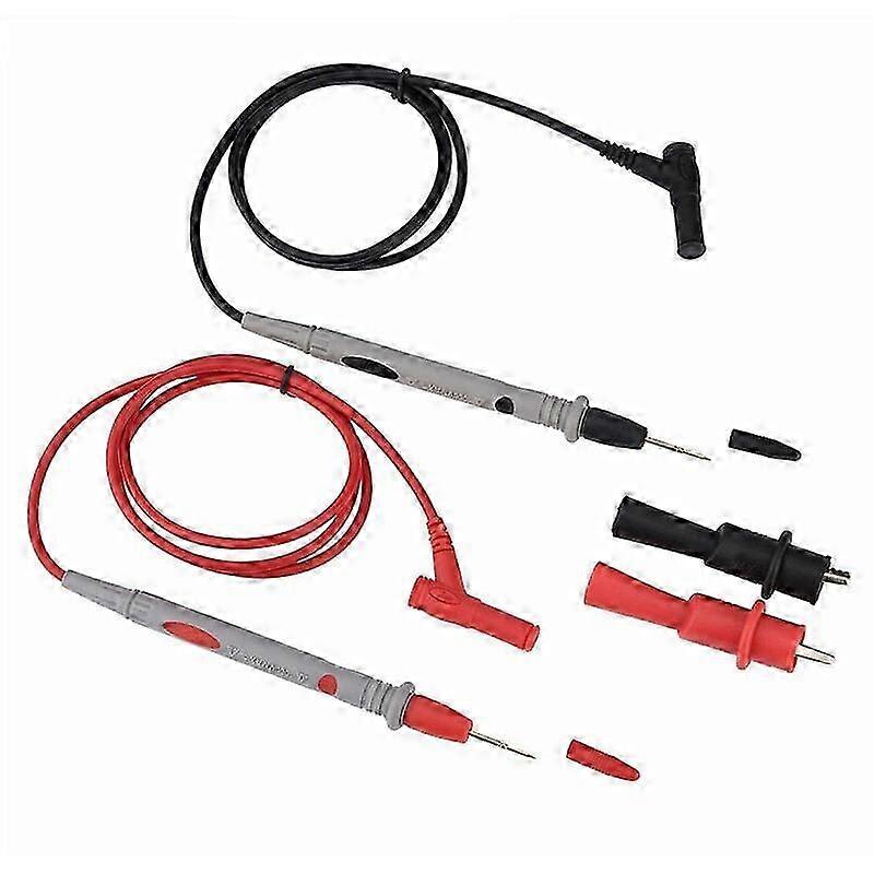Test Kit 1000V 20A Digital Electronic Probe Lead Set with Alligator Clips and Banana Plug Multimeter for Multimeter Clamp