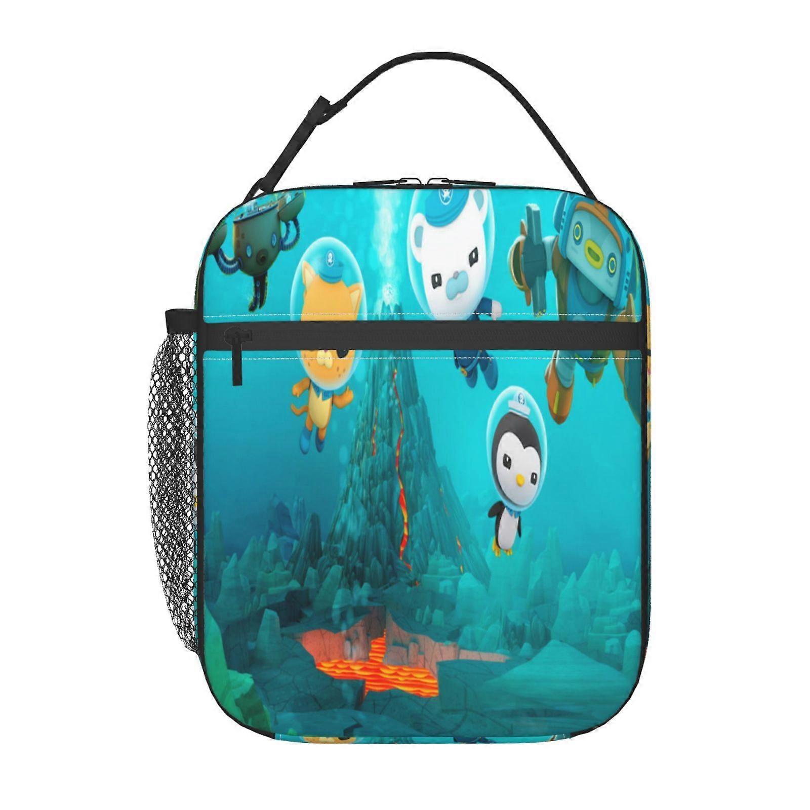 u37 Octonauts حقيبة غداء إصدار هدايا ممتاز ، تغليف أنيق مع خدمة Monogram قابلة للتخصيص j37