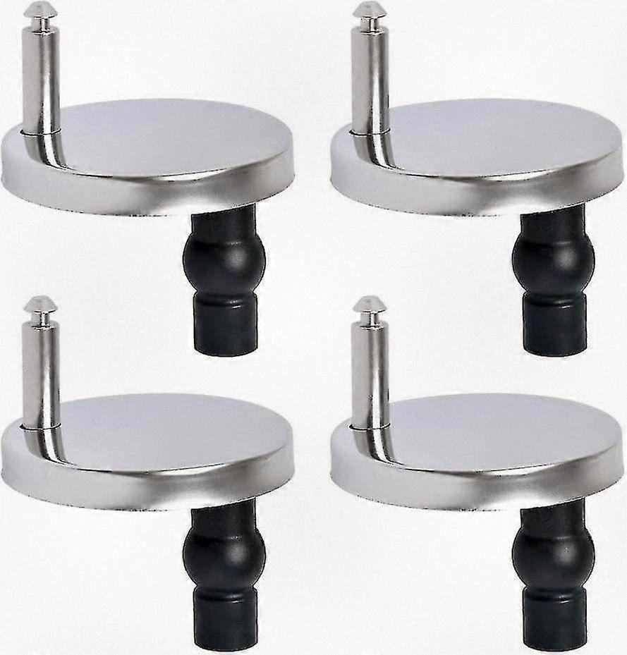 4 universelle WC-Sitzscharniere Edelstahl Schnellspanner Top Ersatzschrauben für WC-Sitz