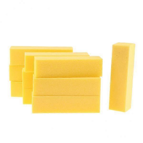 2x 10 Pedicure Buffer File Block Manicure Buffing Sanding