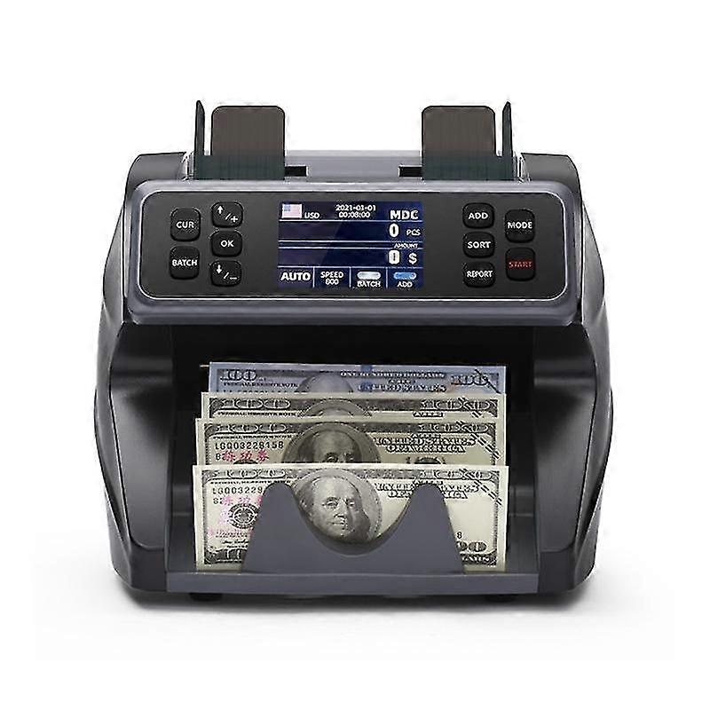 Mixed denomination counters, multi-currency counters, enhanced security features, currency detectors