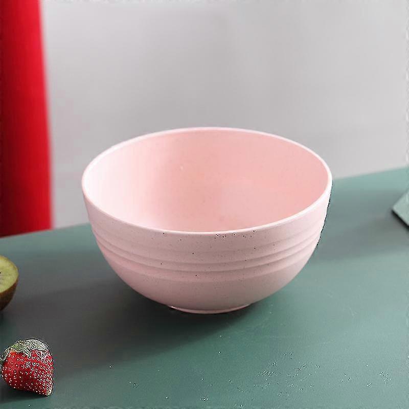 10pcs Unbreakable Cereal Bowls, Large Pasta Bowls Pink