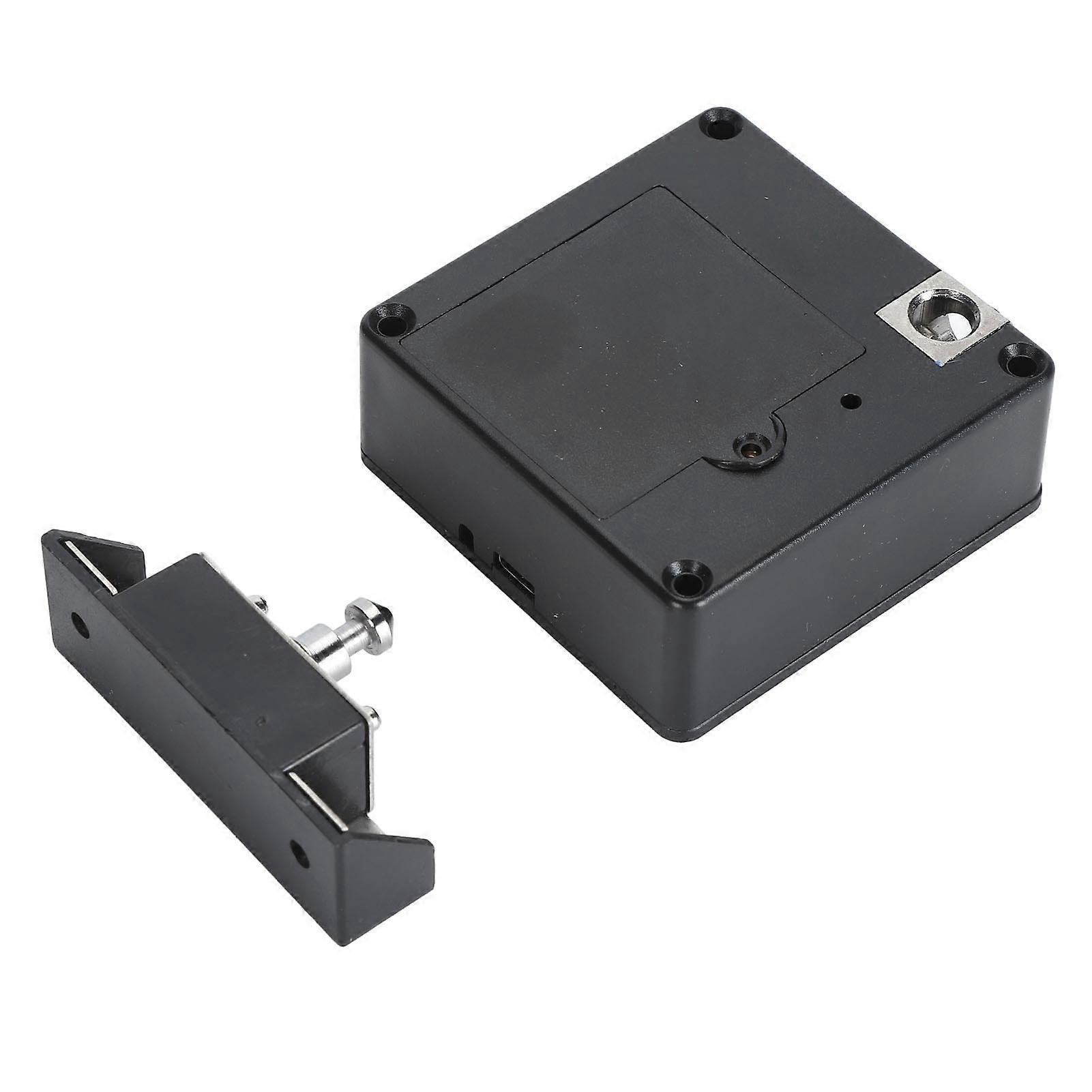 Hidden NFC Lock Electronic Drawer Locks Invisible Cabinet Lock Punch Free for Pantry Secret Shelf Locker Shoe Closet 