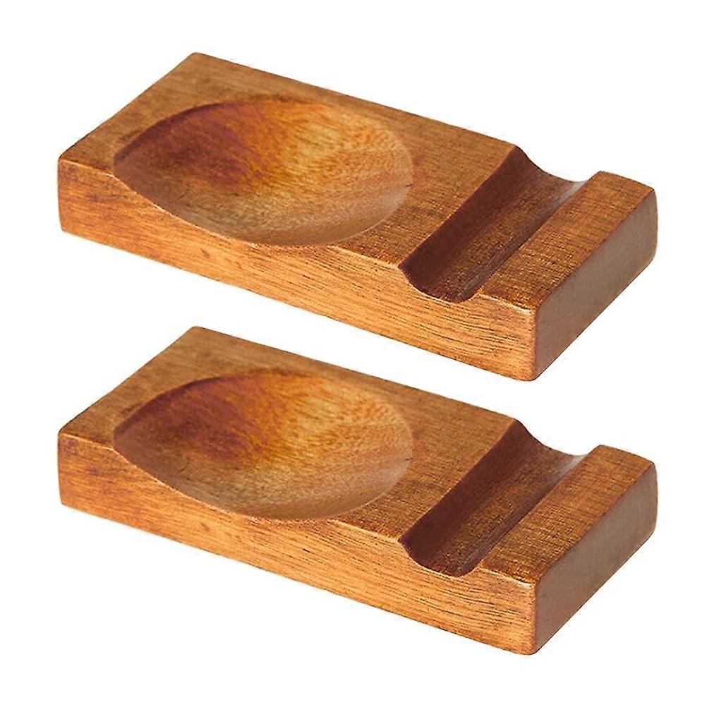 Wooden Chopsticks Rests & Cutlery Stand for Forks, Spoons – Reusable Tableware Organizer, Easy to Clean Kitchen Utensil Holder