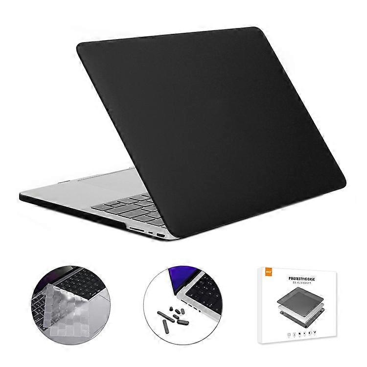 ENKAY HAT PRINCE Compatible For MacBook Pro 14 inch (2021) A2442 (EU Version) 3 in 1 Matte PC Laptop Cover + TPU Keyboard Skin + S