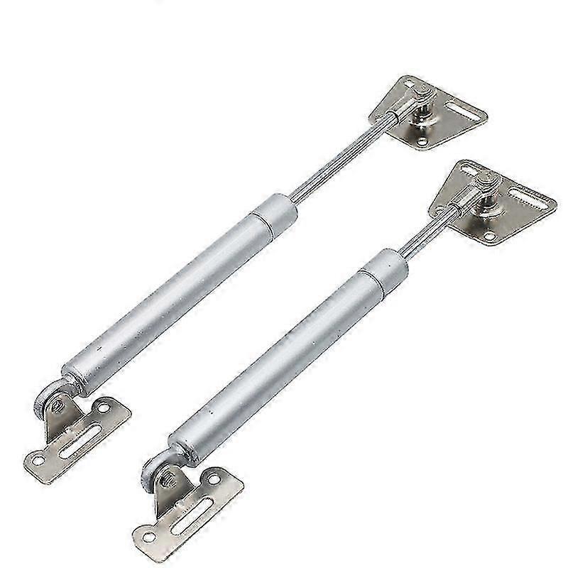 Soft Close Gas Spring Hinges for Cabinets Cupboards Desks - 22lb Self-Closing Lid Support with Slow Open/Close Mechanism