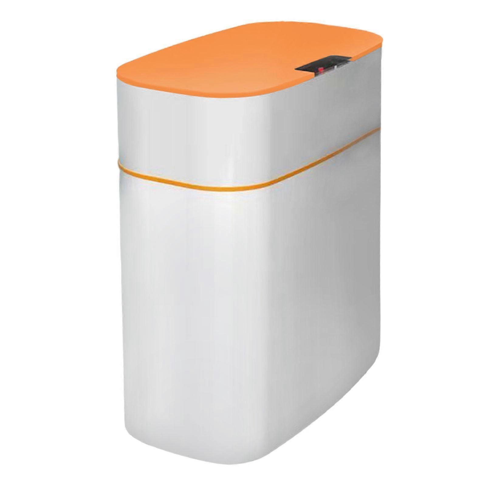 16L Intelligent Garbage Bin with Lid Large Capacity for white charging
