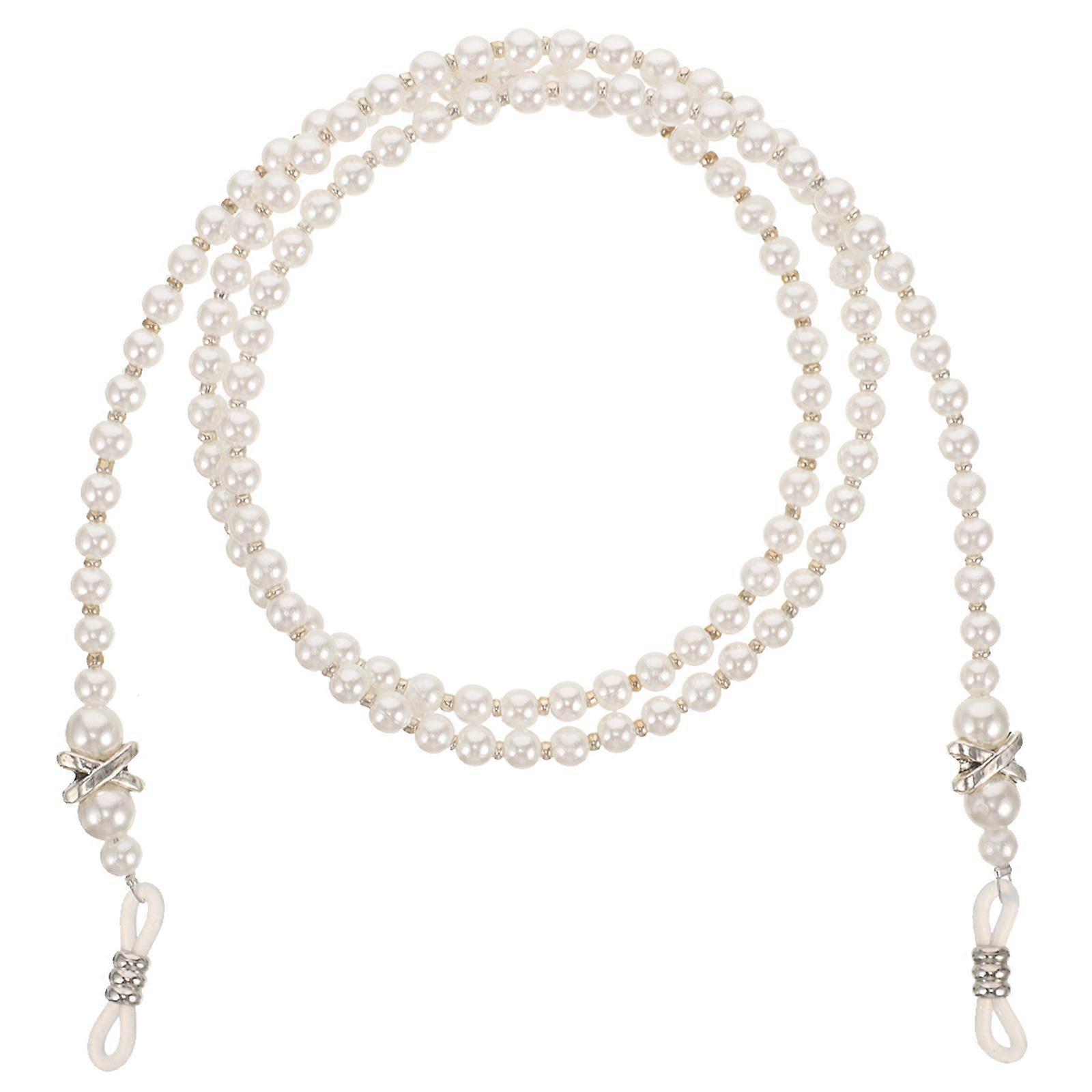 Beaded Eyeglass Chain Sunglasses Lanyard Glasses String Eyewear Strap 1 Set