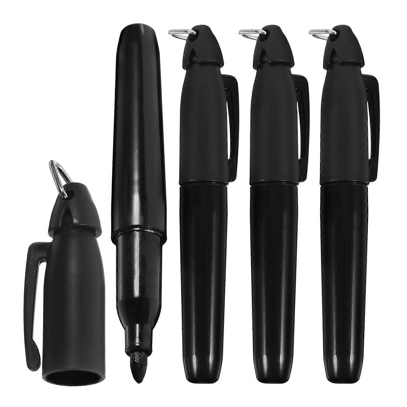 4pcs Golf Ball Marker Pen Portable Line Marker Tool for Accurate Identification and Precise Target Marking , Easy to Use with Quality Pen Tips