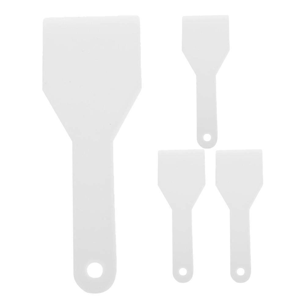 מסיר קרח מפלסטיק למקרר להפשרת קרח, סט 4 יחידות