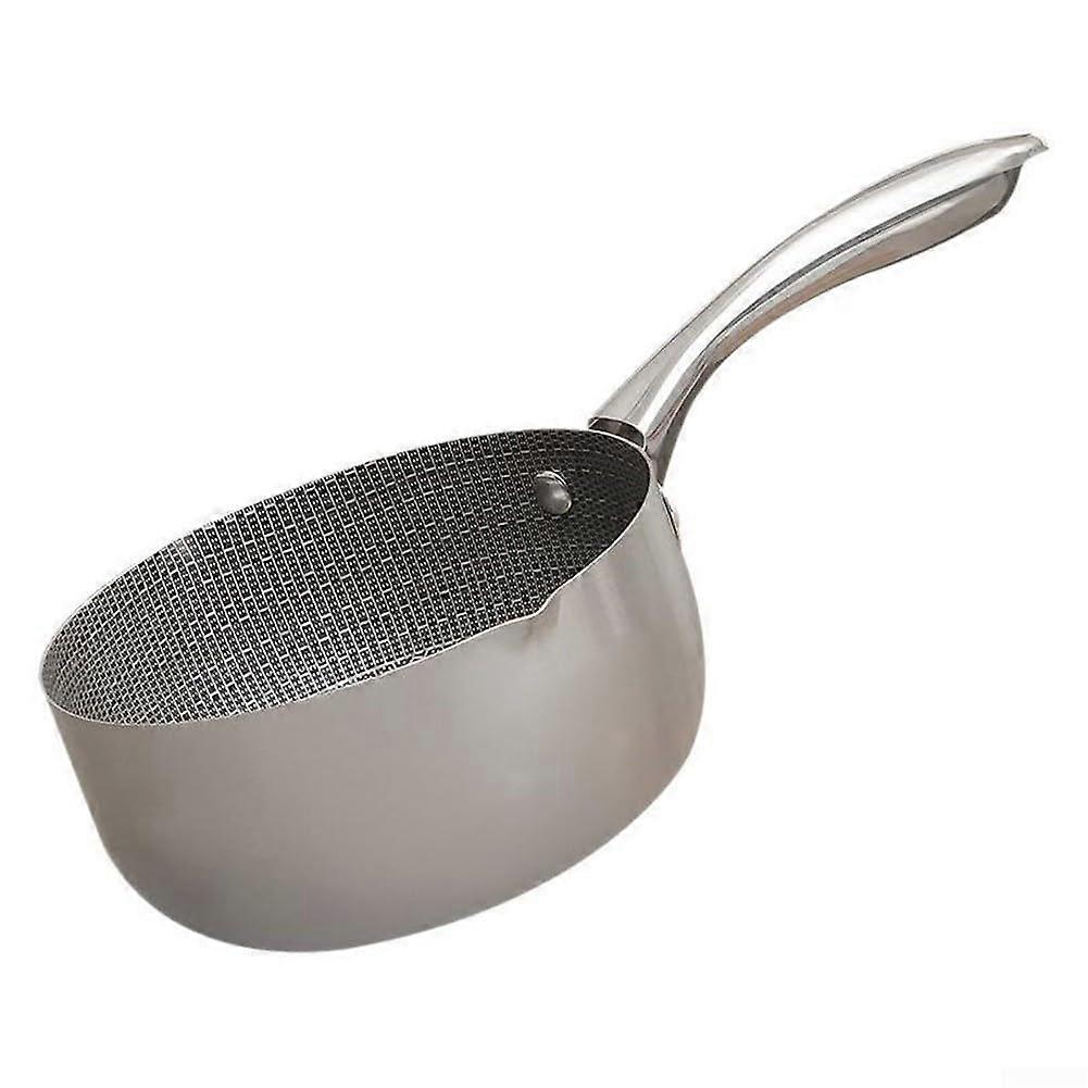 A sturdy cooking pot for frying and cooking, indispensable for daily use in the kitchen.
