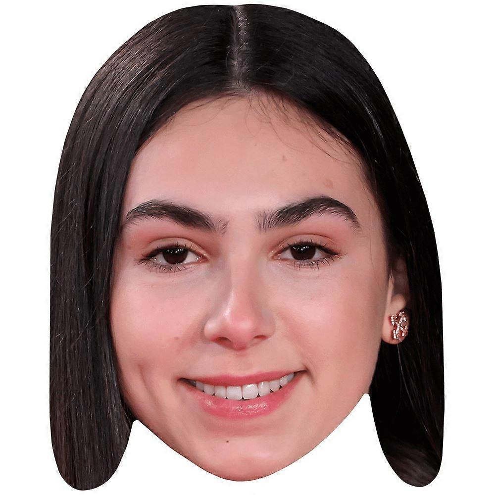 Ella Lloyd (Smile) Celebrity Mask, Flat Card Face