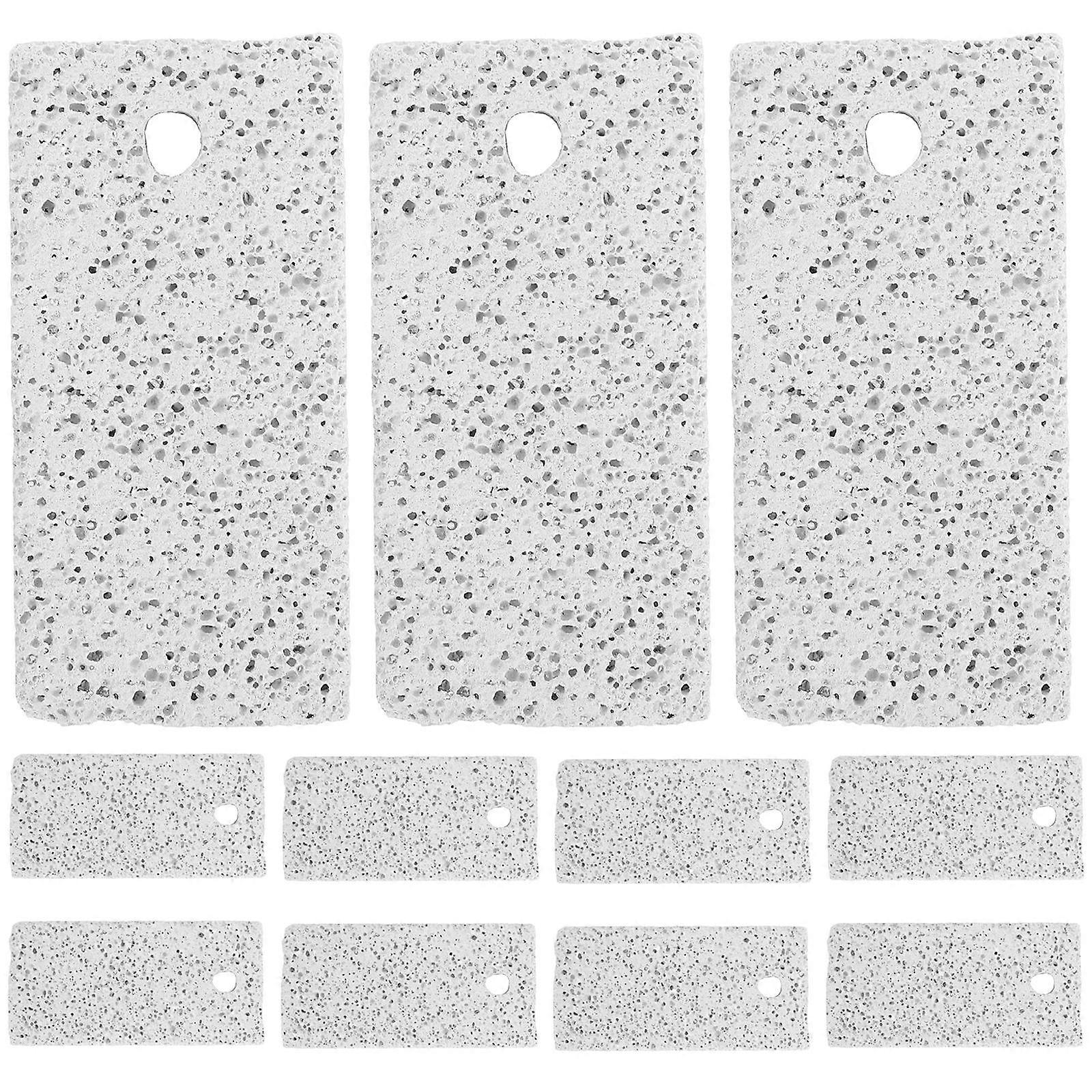 12pcs Hamster Molar Grinding Stone Volcanic Calcium Chew for Small Pets – Promotes Dental Health and Prevents Destructive Chewing