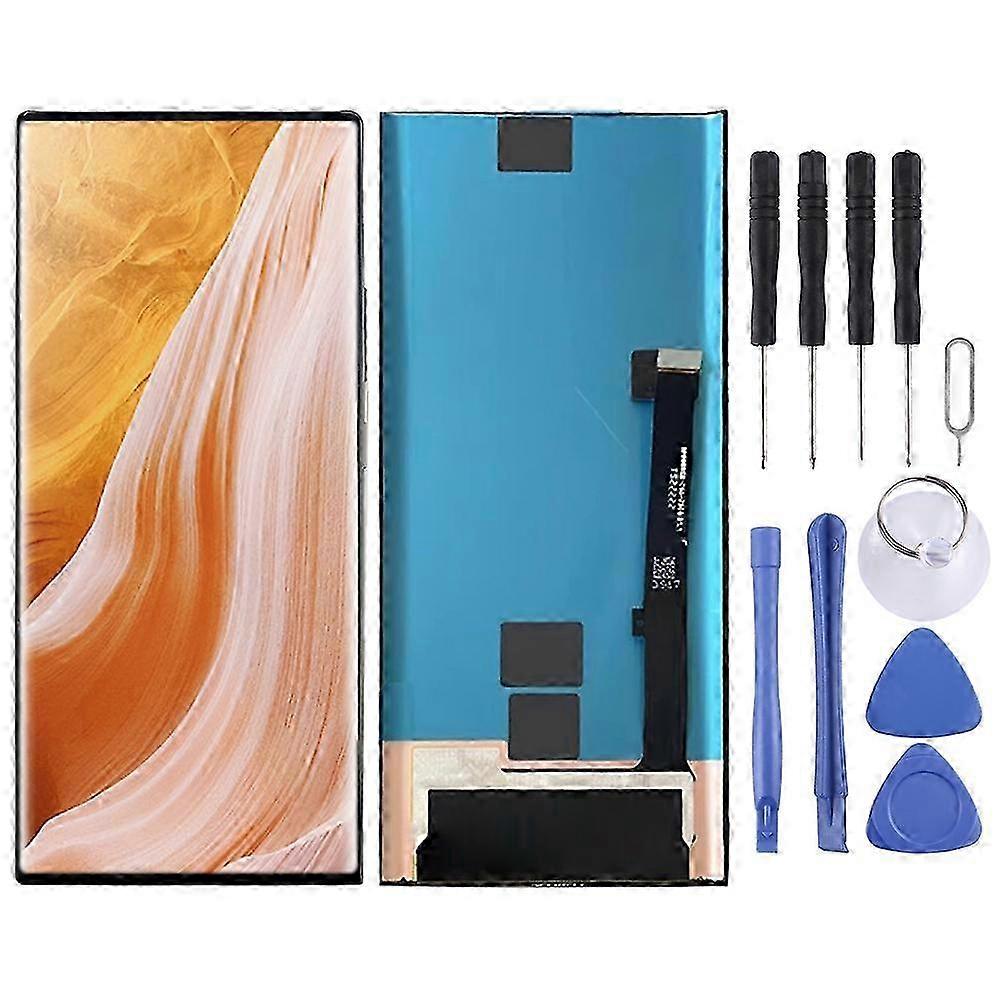 Amoled Lcd Screen For Zte Axon 40 Ultra 5g A2023p / A2023pg Digitizer Full Assembly (black)