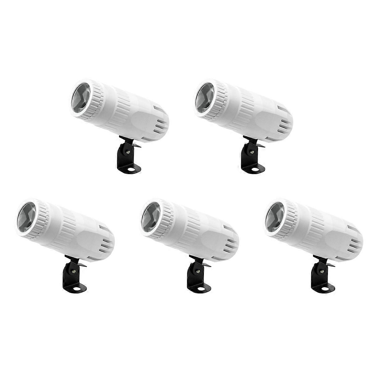 5X Pinspot Light for Disco Ball 15W RGBW 4 in 1 Mirror Ball Light with Remote Control for Parties DJ