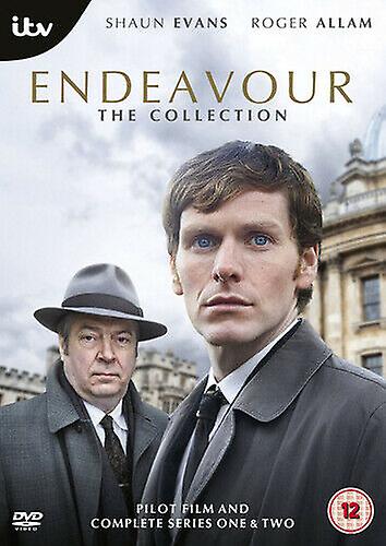 Endeavour The Collection - Series 1 and 2 DVD (2014) Sam Reid cert 12 5 discs - Region 2