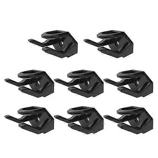 8Pcs Baseball Hook Optional Screw Display Traceless Simple Heavy Duty Dorm Accessory