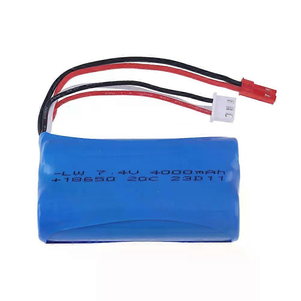 18650 2S 7.4V 4000mAh Li-ion Battery With JST Plug for UDIRC UD1601 UD1602 UD1604 UD1607 SG1603 SG1604 RC Flat Sports Car Toys
