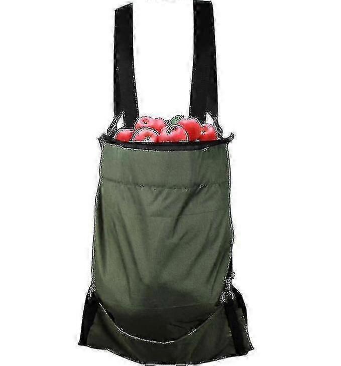 果物狩りバッグ庭野菜と果物狩りエプロン果樹園ピッキングバッグ