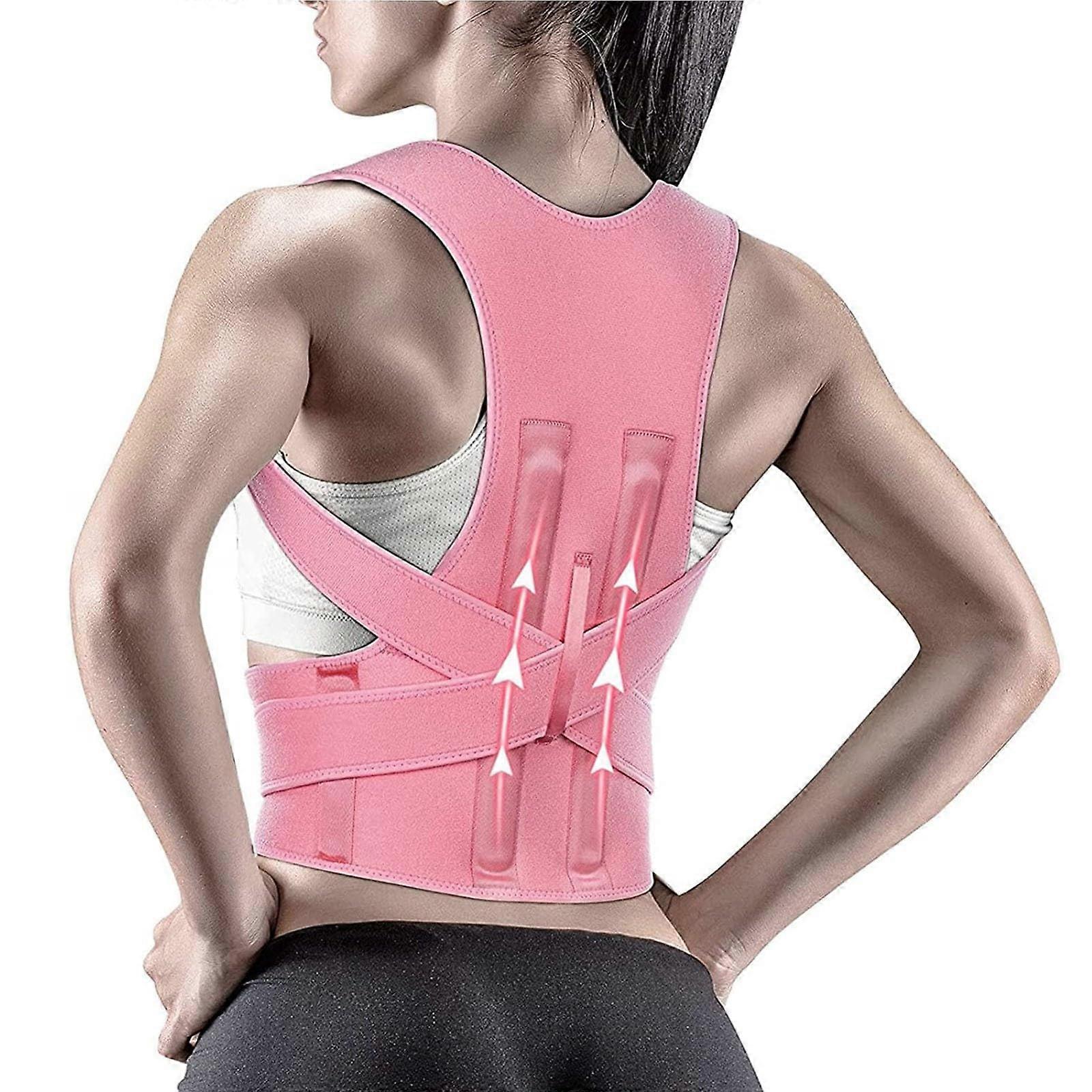 Back Posture Corrector For Men And Women, Under Clothes, Size S, Shoulder Straps, Posture Support Back Brace