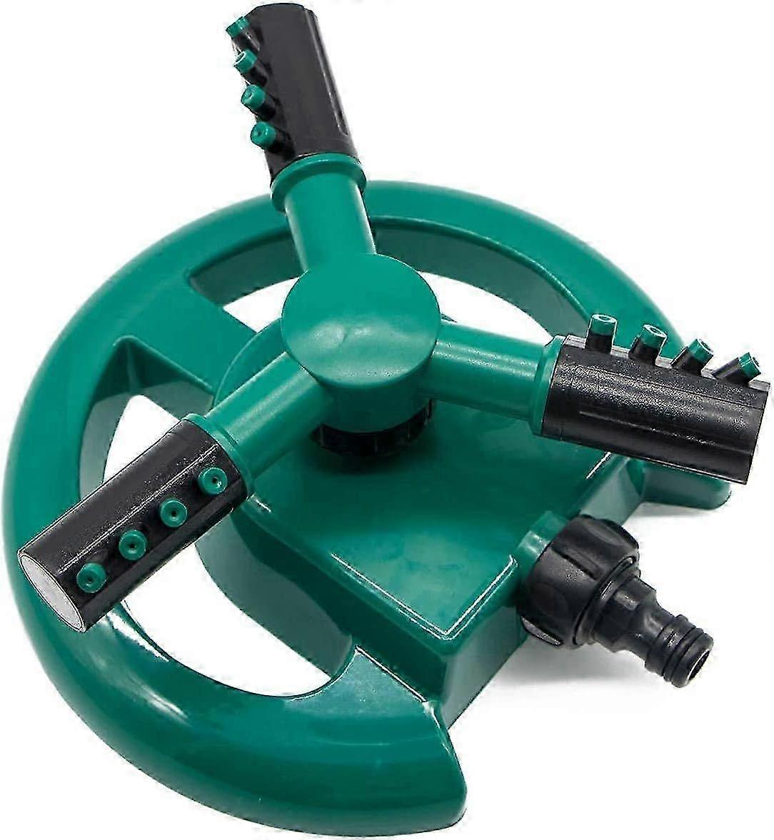 Automatic 360 Degree Rotating Lawn Sprinkler for Garden Watering and Grass Aeration