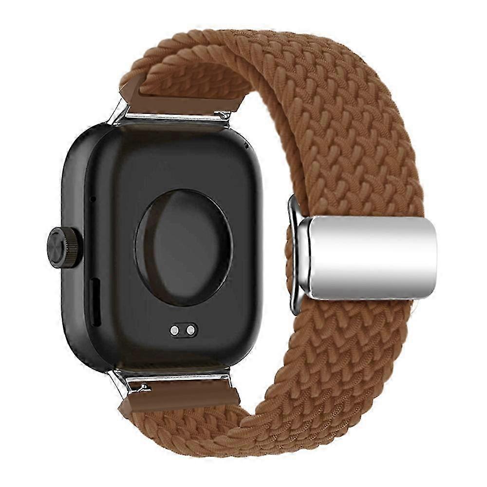 Type B Strap for Compatible Xiaomi Smart Band 8 Pro/Redmi Watch 4 with Magnetic Buckle Woven Loop