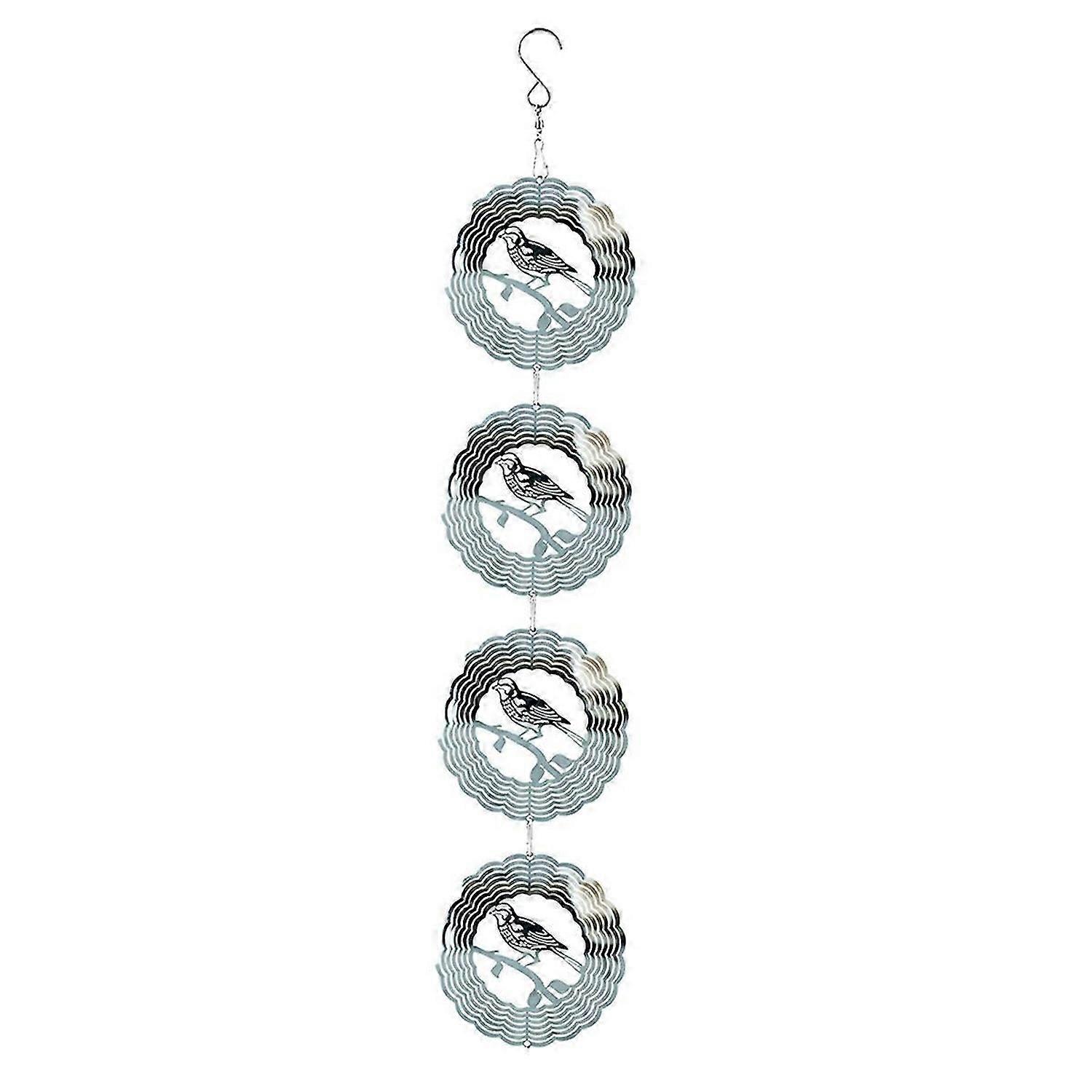Wind Chimes for Outside Chimes With 3D Wind Spinner The Bird