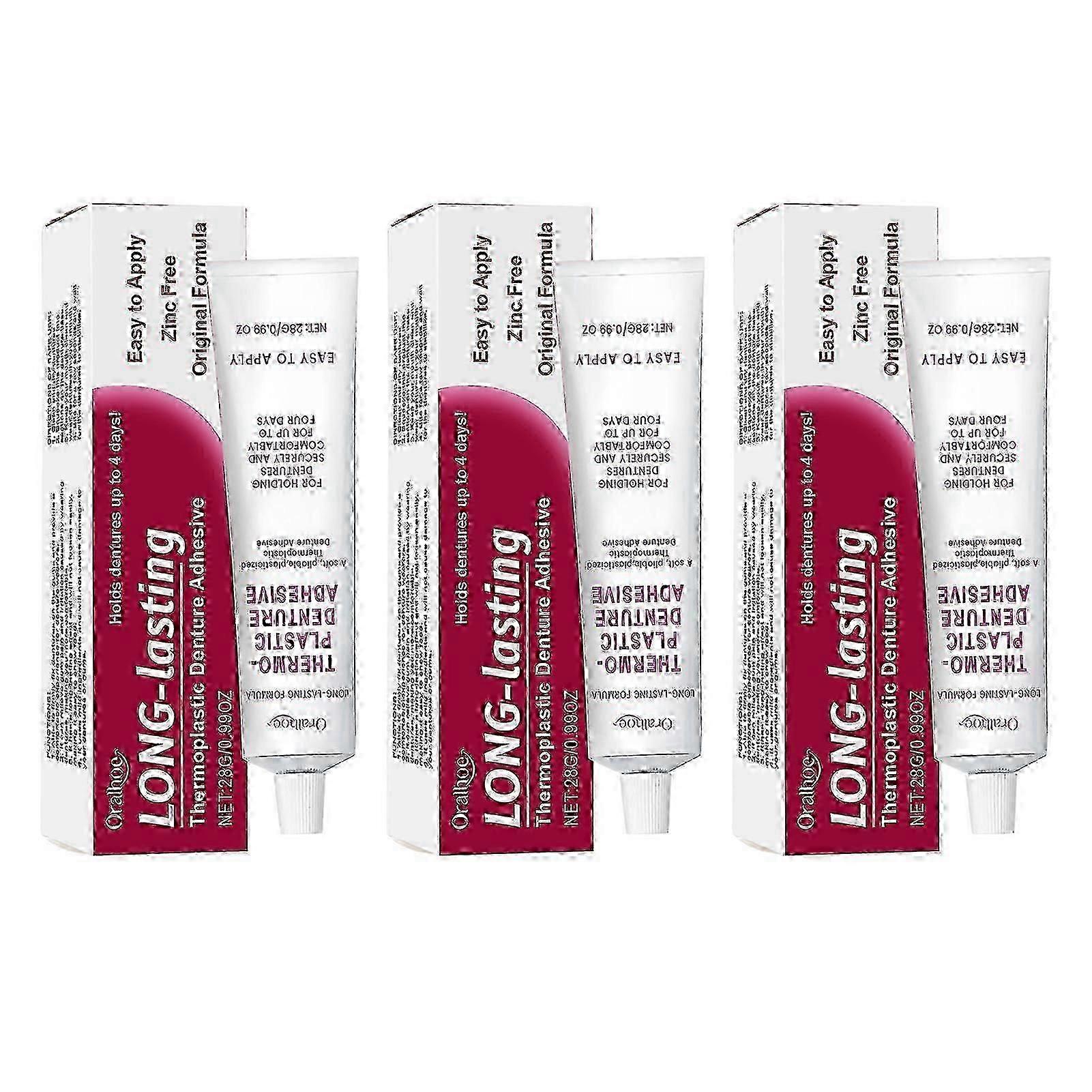 Θερμοπλαστική-Οδοντοστοιχία Κόλλα, Premium Formulas Non Glue Denture-Adhesive Cream, για επανατοποθέτηση Σύσφιξης-Οδοντοστοιχίες